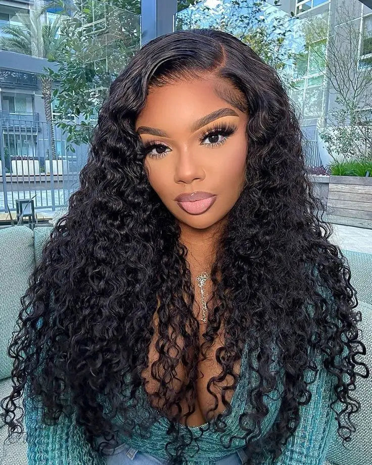 Raven
Human Hair Lace Font Wig Lace Frontal Loose Deep Water Wave