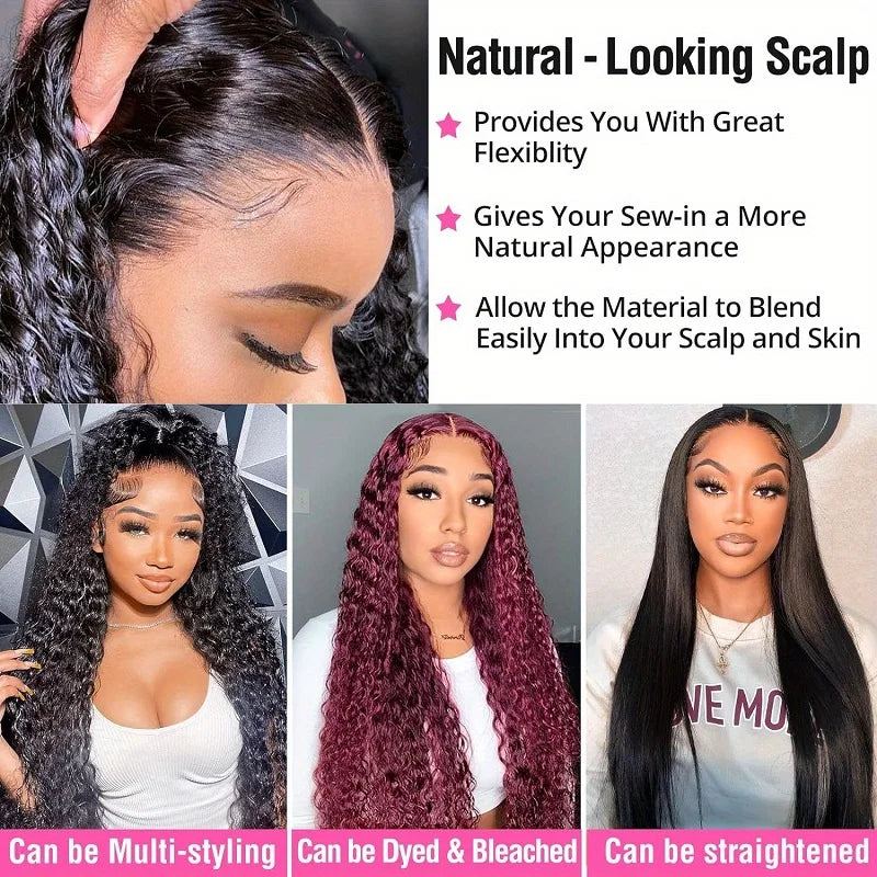 Raven
Human Hair Lace Font Wig Lace Frontal Loose Deep Water Wave