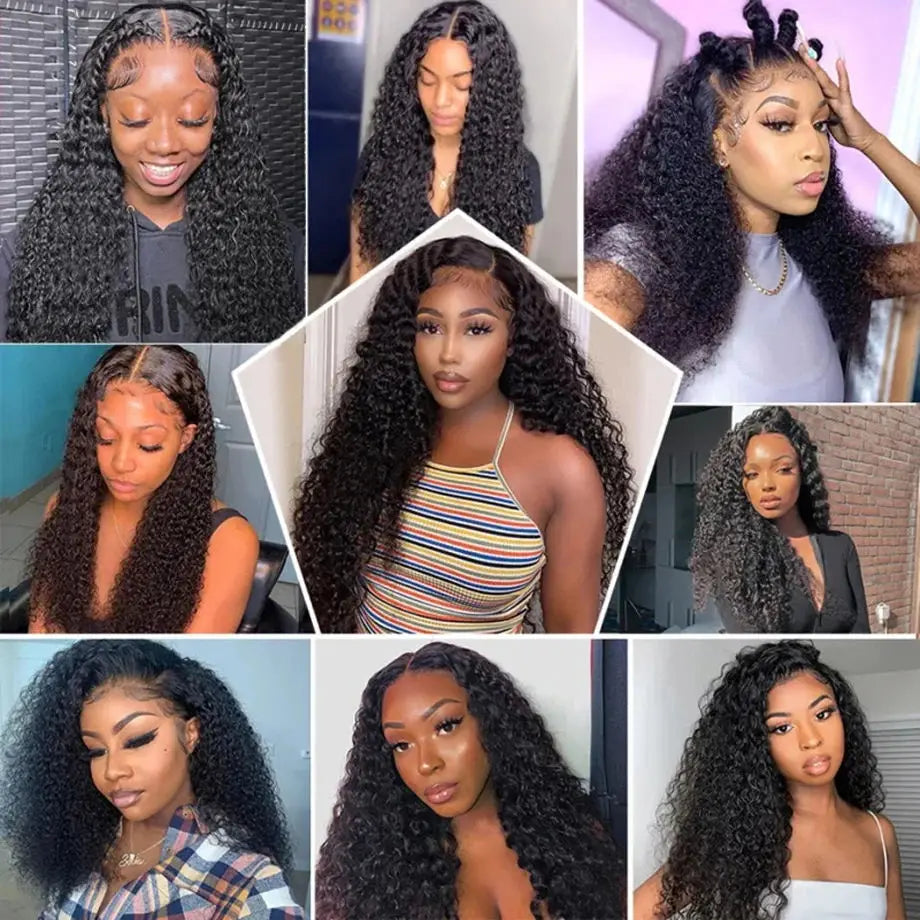 Raven
Human Hair Lace Font Wig Lace Frontal Loose Deep Water Wave