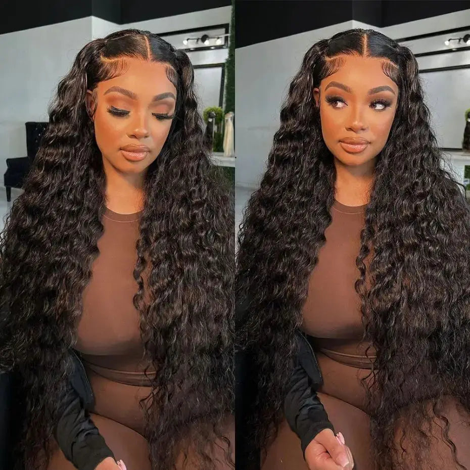 Raven
Human Hair Lace Font Wig Lace Frontal Loose Deep Water Wave