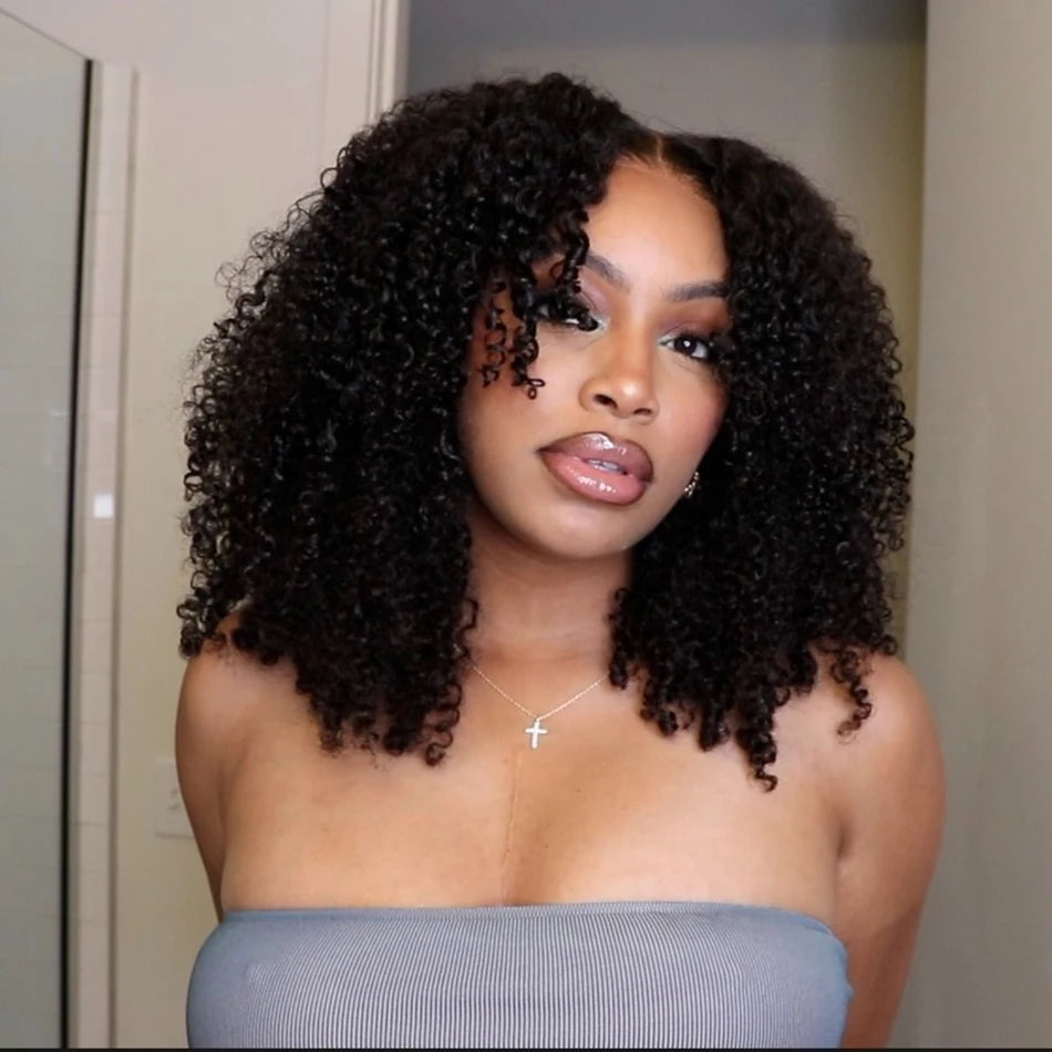 Corina Glueless Lace Wigs Kinky Curly