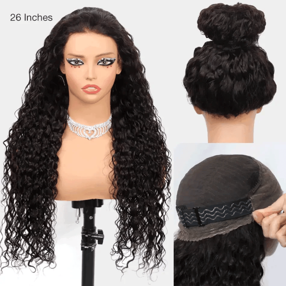 Aisha
Kinky Curly Deep Human Hair Wig glueless