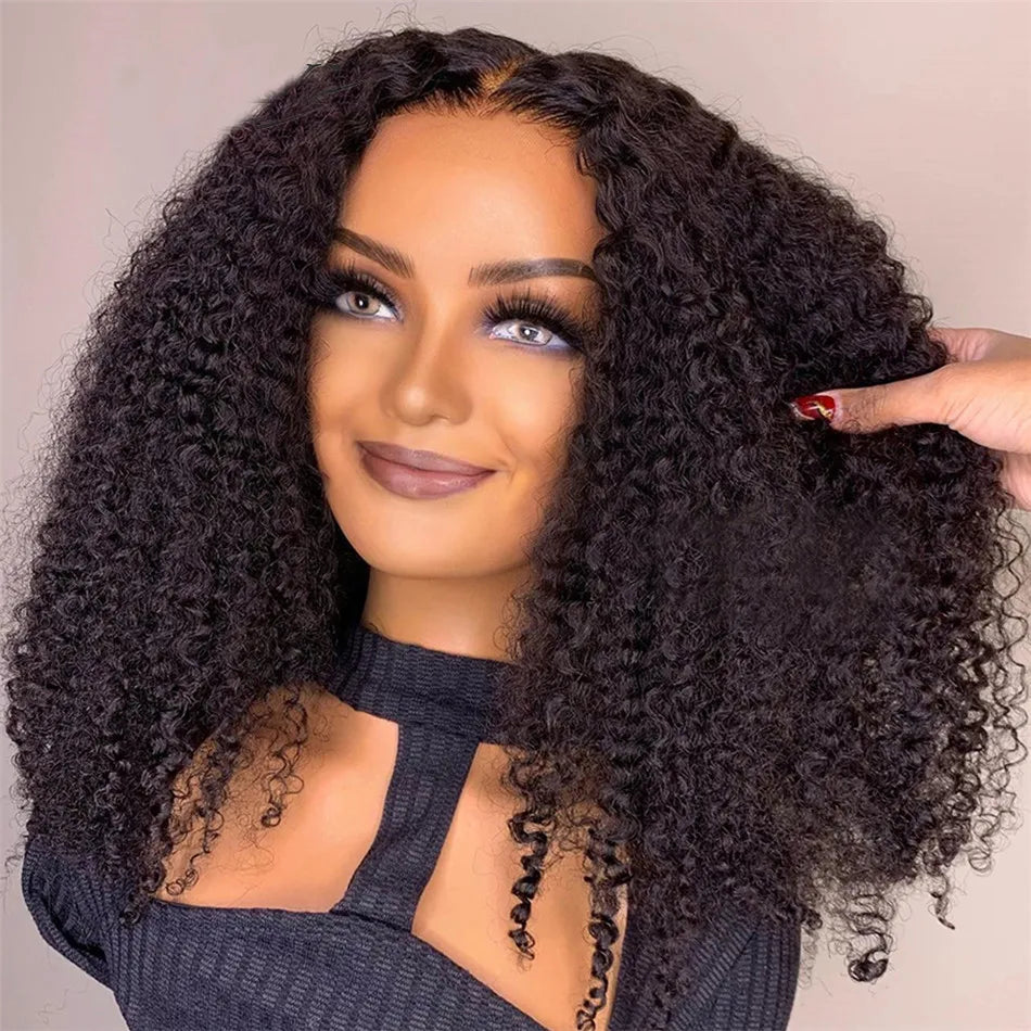 Corina Glueless Lace Wigs Kinky Curly