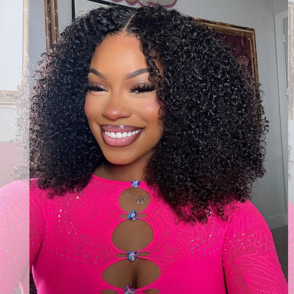 Corina Glueless Lace Wigs Kinky Curly