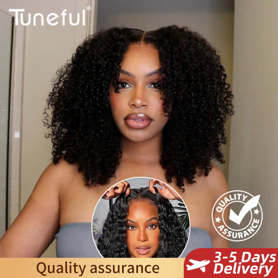 Corina Glueless Lace Wigs Kinky Curly