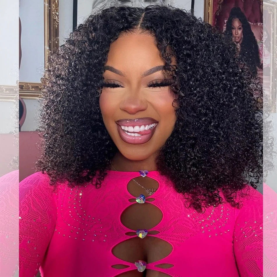 Corina Glueless Lace Wigs Kinky Curly